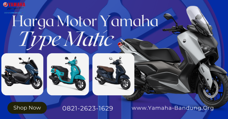 Harga Motor Yamaha Type Matic Bandung Cimahi Januari